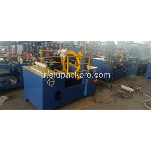 Paketleme Makinesi Etrafına Alüminyum Profil Sarma